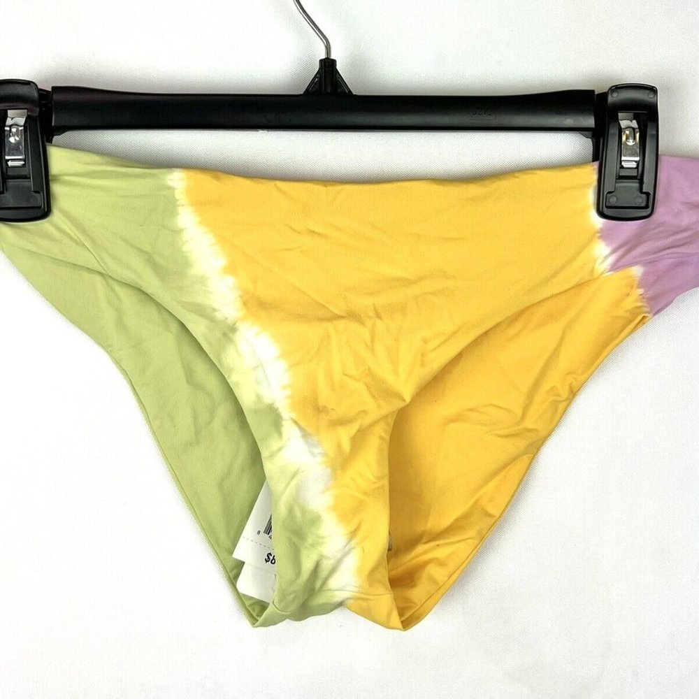 L Space Women’s Tri Color Hipster Bikini Bottom Size M